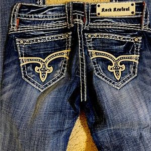 Rock revival Nicole boot denim women’s jeans size 26 new